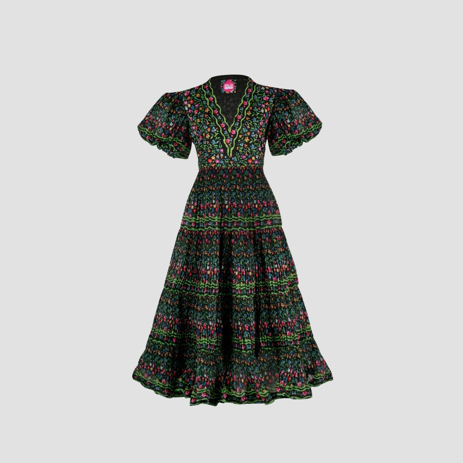 Celia B - Celestia Floral Midi Dress