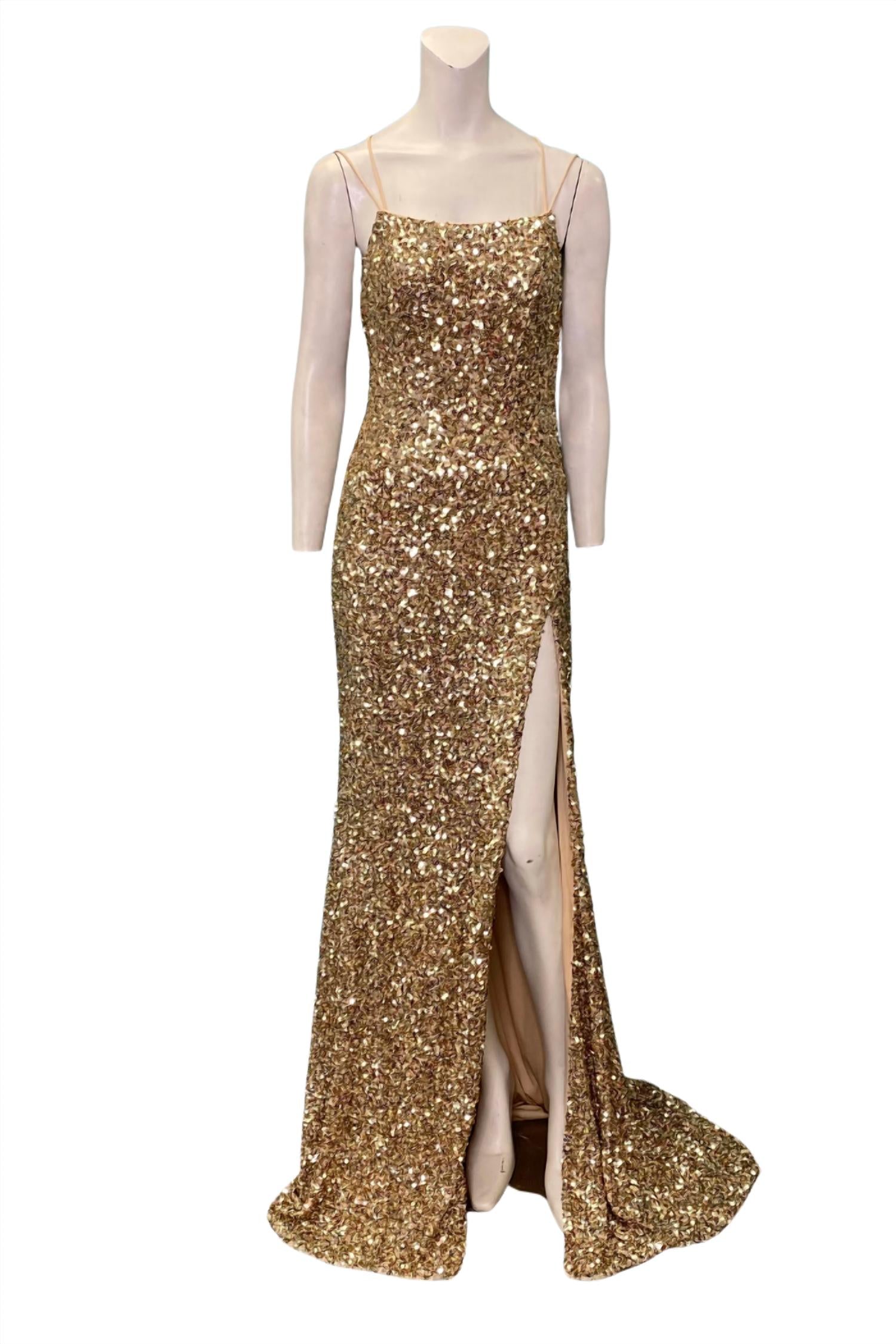 Sequin Evening Gown