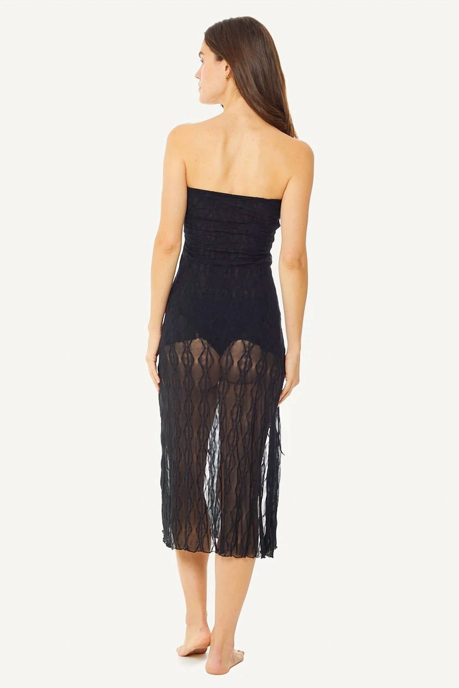 Find Me Now - Mariposa Tube Midi Dress
