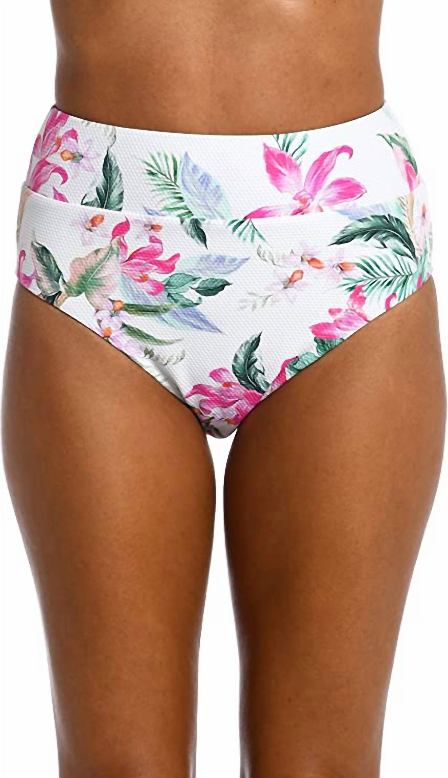 La Blanca - Mystic Palms High Waist Swim Bottom