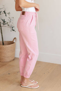 Judy Blue - High Rise Garment Dyed Denim Jogger