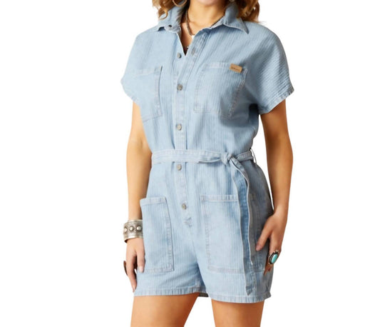 Ariat - Herringbone Denim Romper