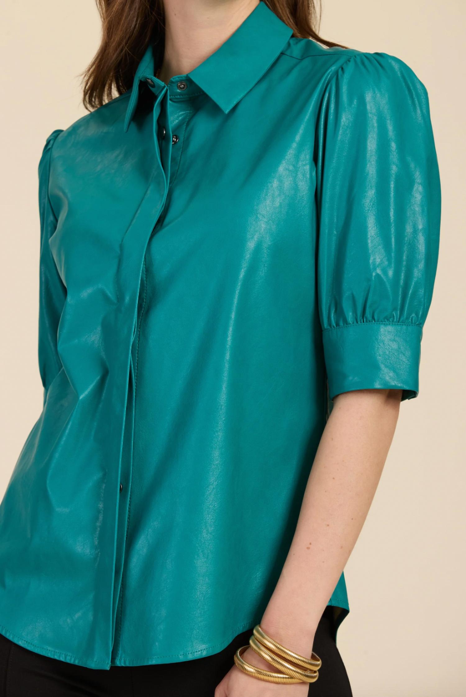 Tyler Boe - Alice Pleather Shirt