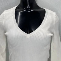 The Kooples - Women's Rib Knit V-neck Sweater