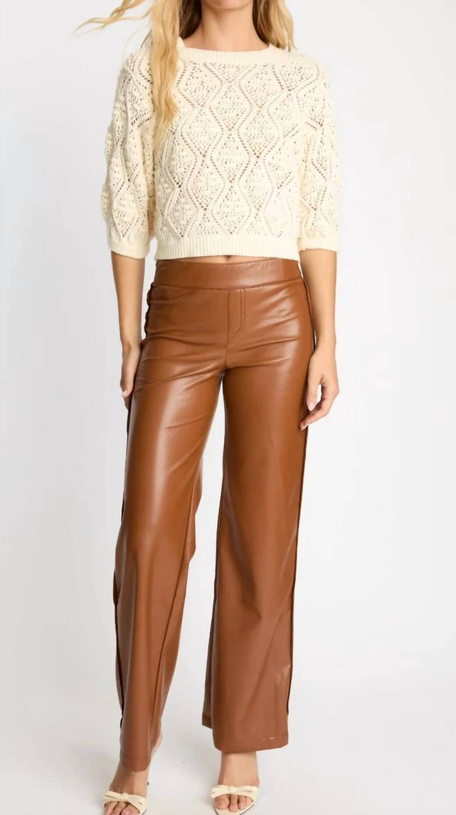 CABALLERO Layla Sweater in cream - women's sweater
