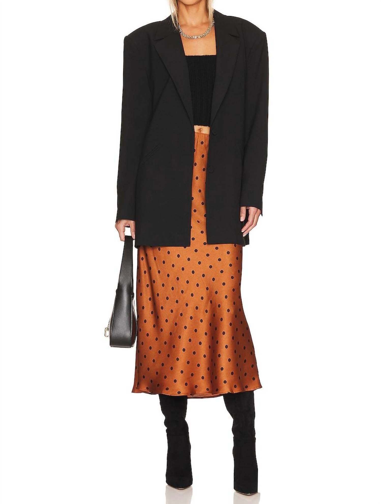 Milan Bias Cut Skirt