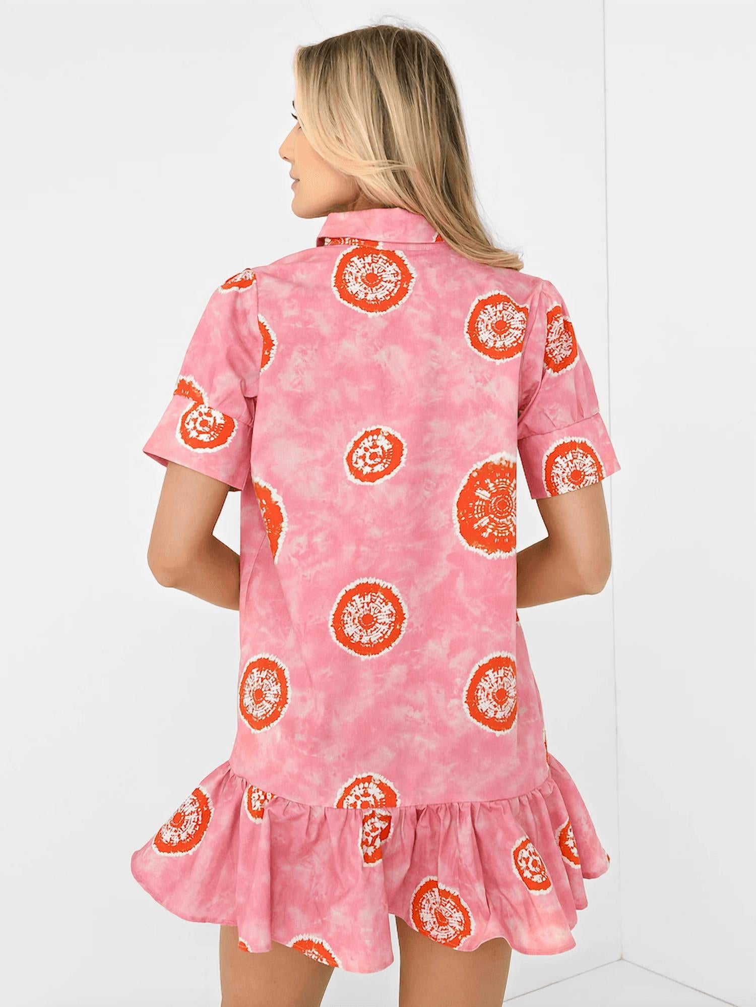 Never A Wallflower - Never A Wallflower Everything Short Sleeve Dress