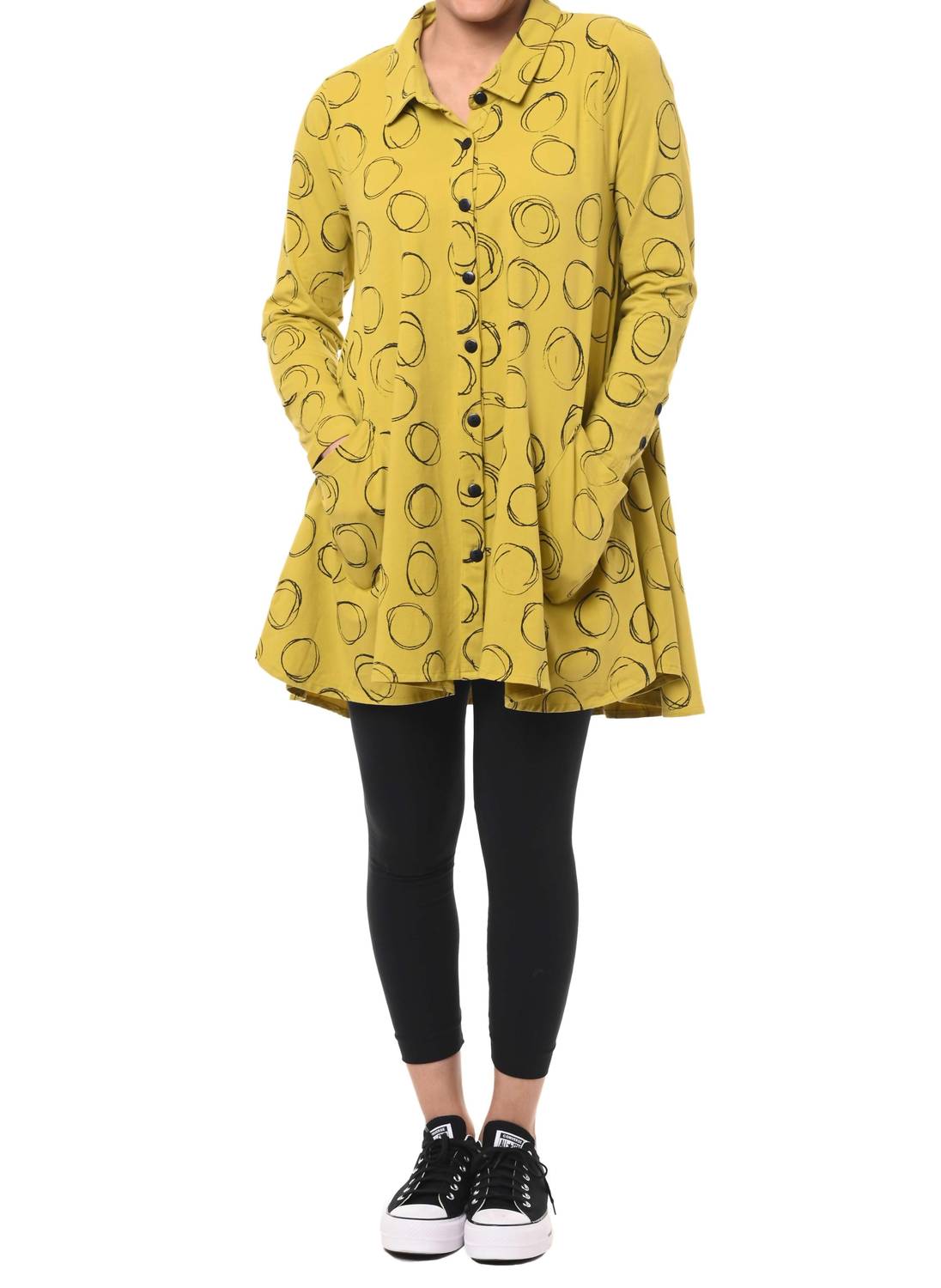 Tulip Clothing - Lauryn Collared Button Down