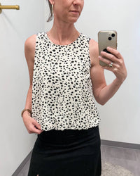 Viereck - Abstract Print Bubble Top
