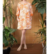 Kikisol - Rayon T-shirt Dress W/ Pockets