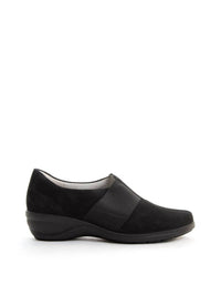 Waldlaufer Women's Fame Slip On Shoes in black - women's flats