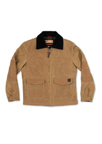 Iron & Resin Men's Navigator Jacket in dark tan - men's jacket