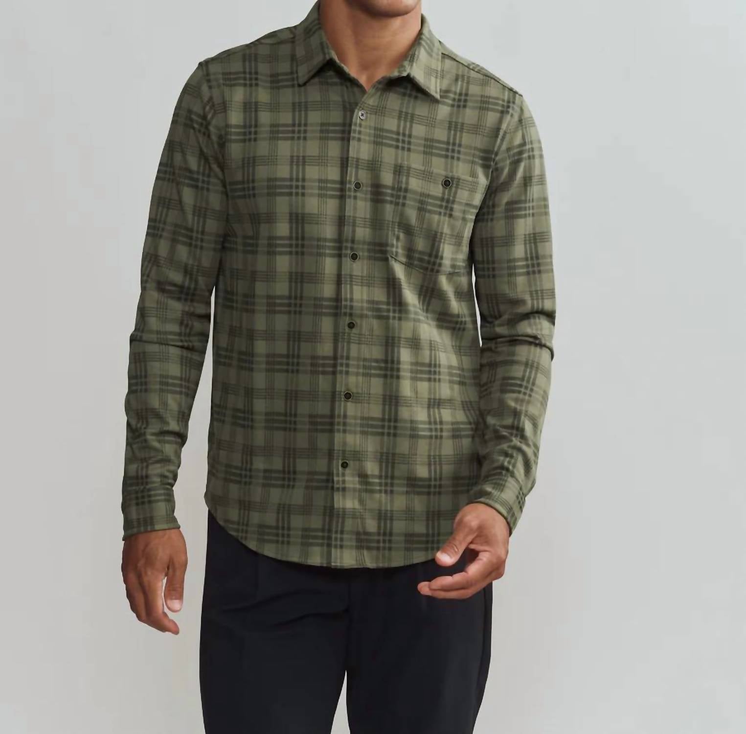 Rhone - Hardy Flannel Long Sleeve Shirt
