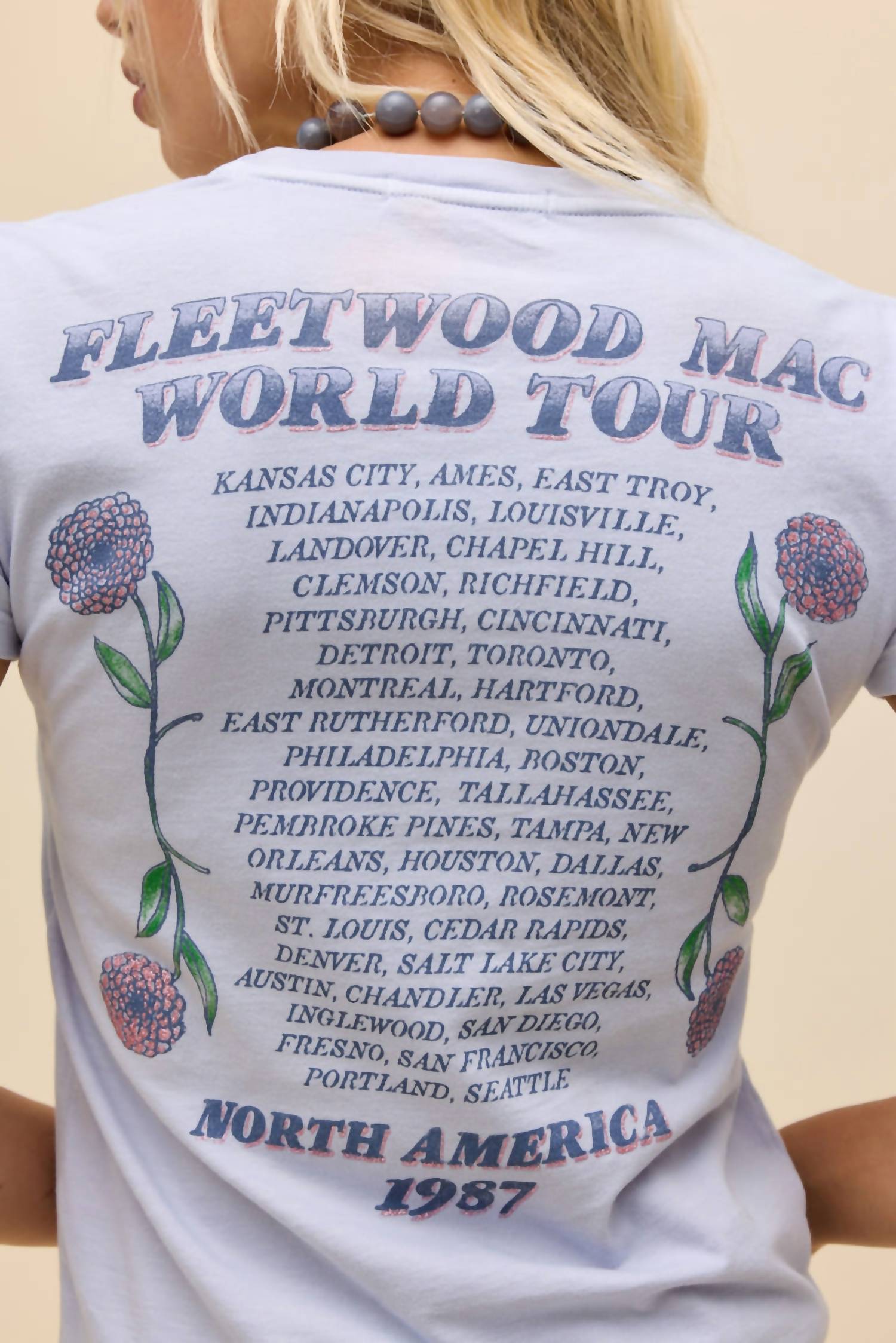 Daydreamer - Fleetwood Mac No. American Tour Short Seeve Tee