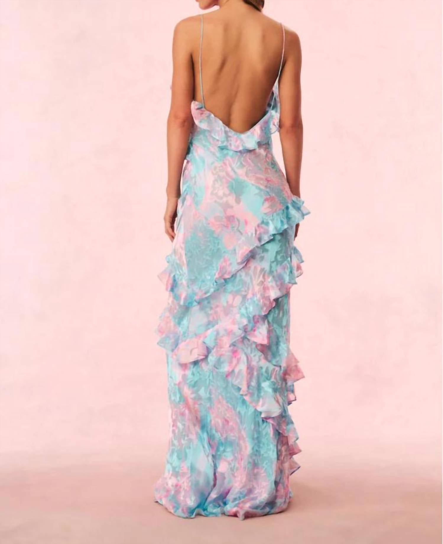 Loveshackfancy - Rialto Pastel Ruffle Maxi Dress