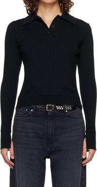 Mfpen - Rib Partial Placket Polo