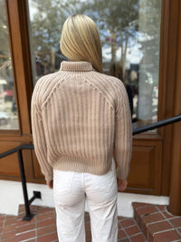 Allude - Mock Neck Cashmere Sweater