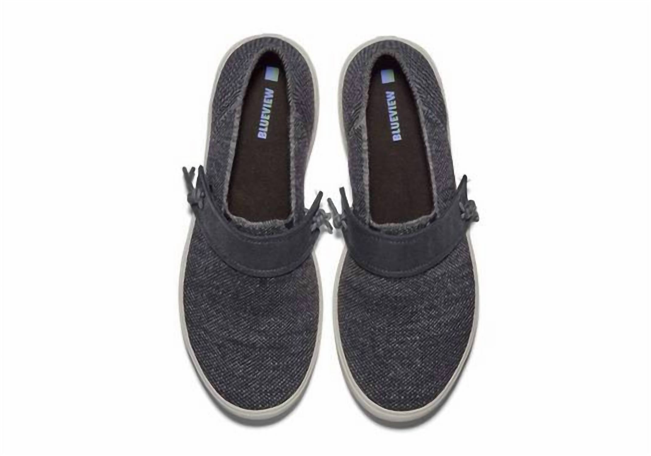 Blueview Unisex - Pacific Sneakers in vintage black - sneaker - detail view