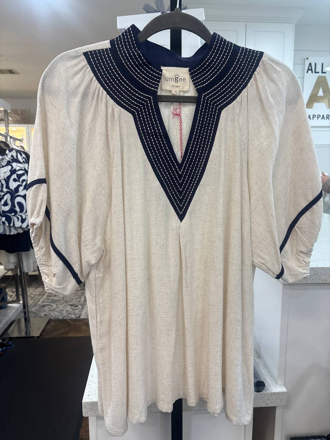 Umgee - Midnight Contrast Top