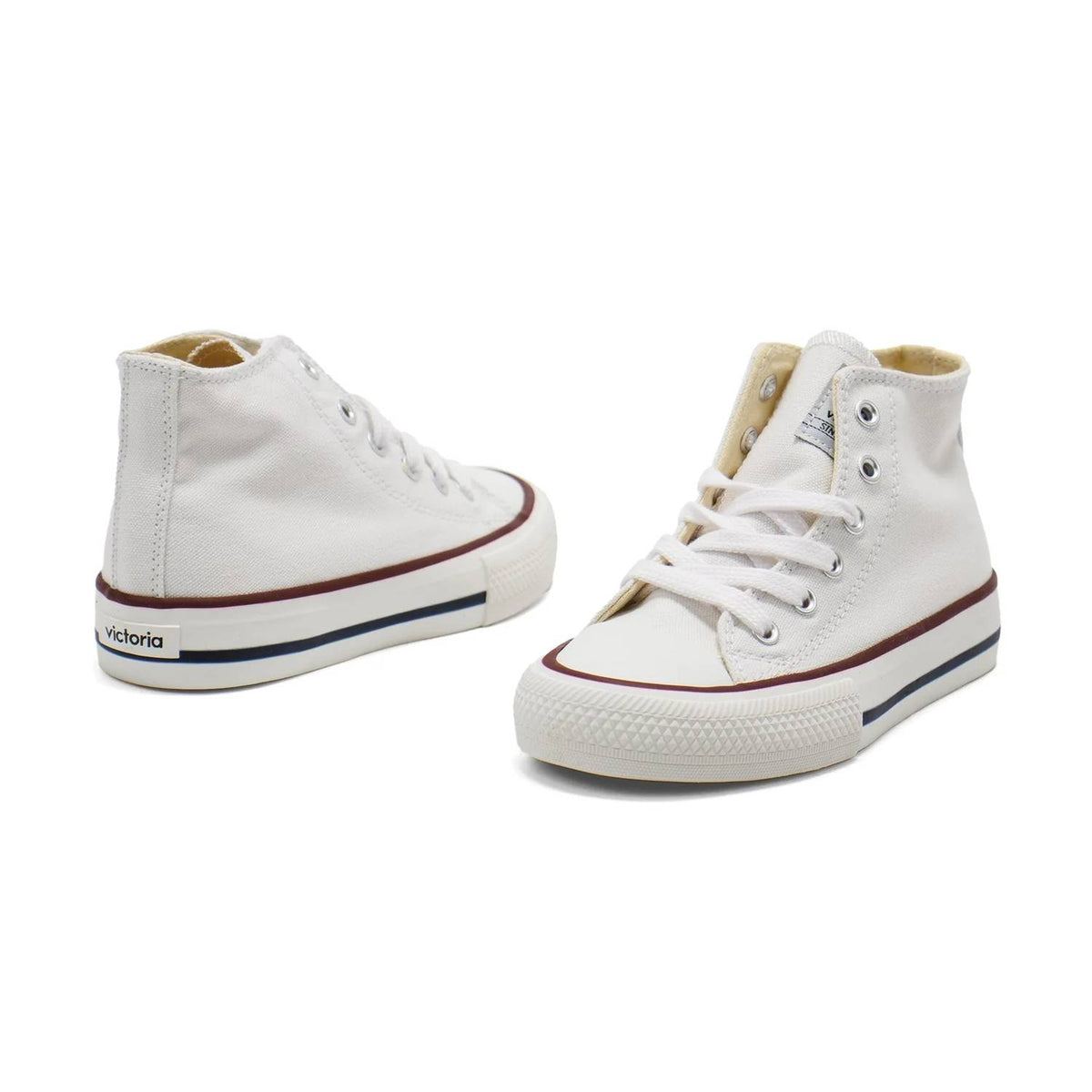 Victoria - Girls' High-top Lace-up Sneakers