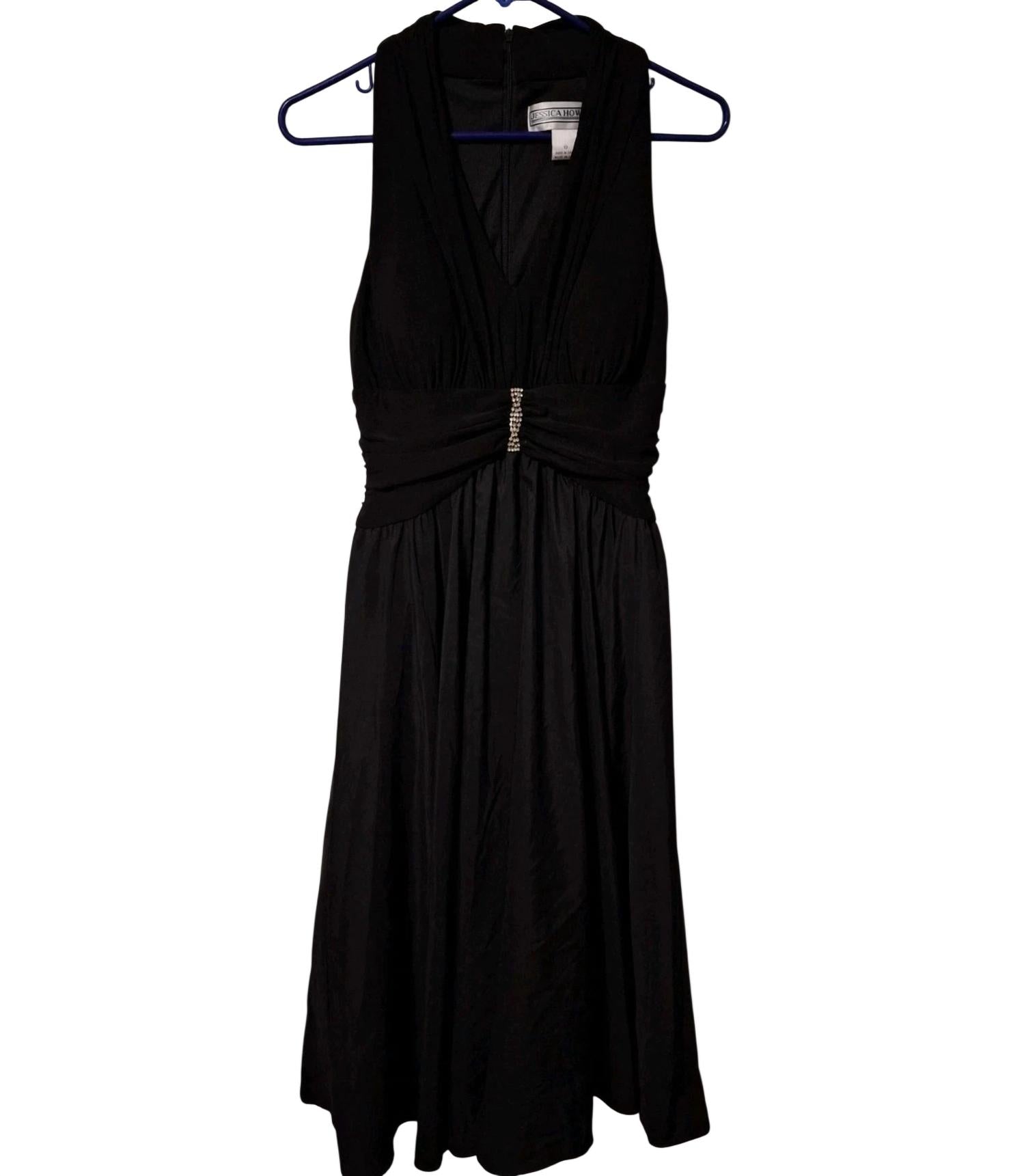 Jessica Howard - Women's Missy Sleeveless A-line Dress