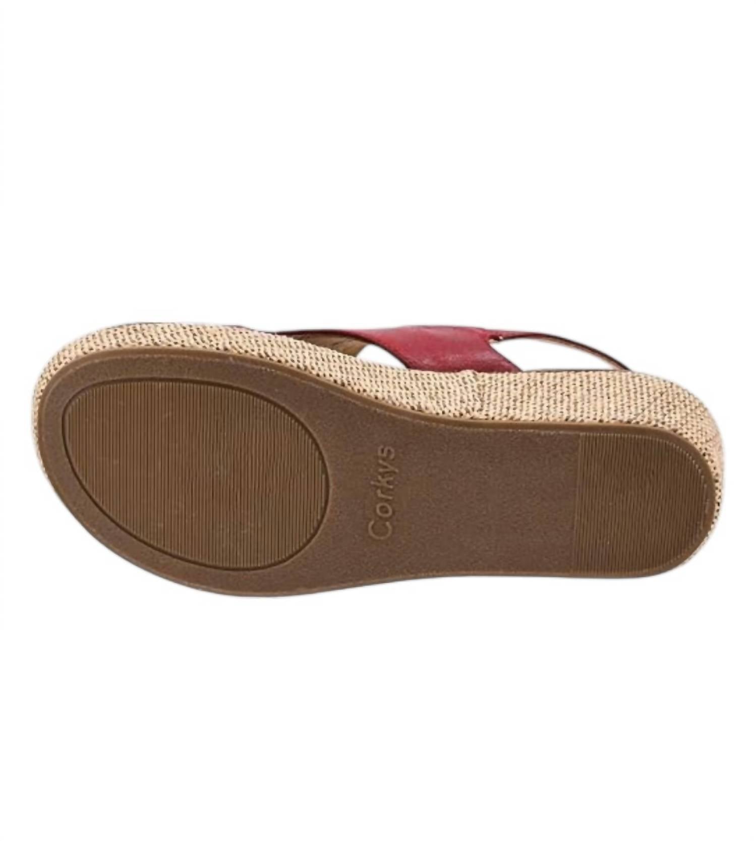 Corkys Footwear - Women's Volta Ii Lower Heel Wedge Sandal