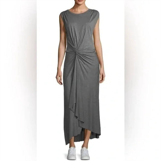 A.L.C. - Emile Cap Sleeve Knot-Front Asymmetric Dress