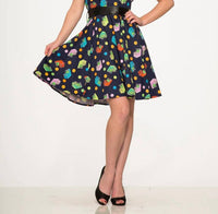 Orchid Bloom - Arcade Halter Dress