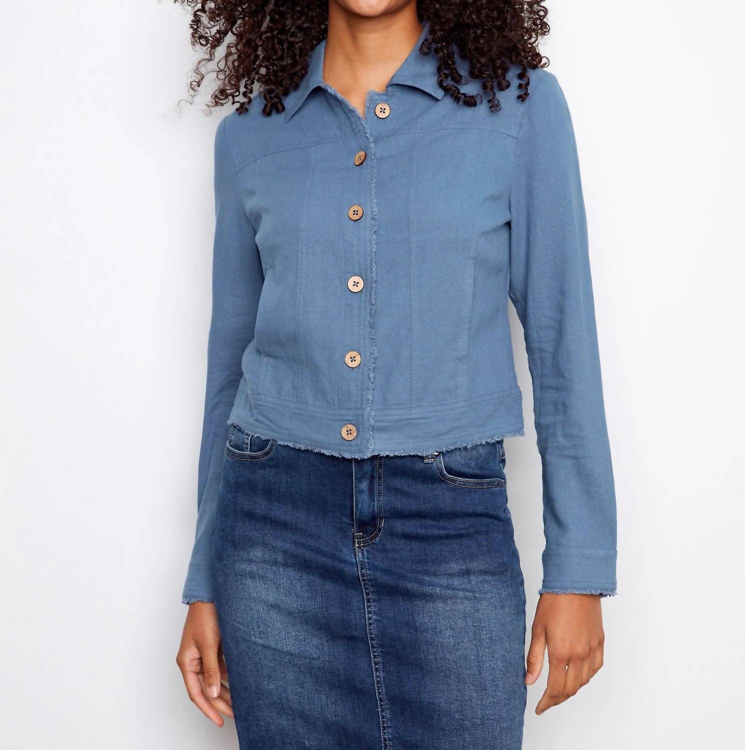 Charlie B - Frayed Edges Jacket