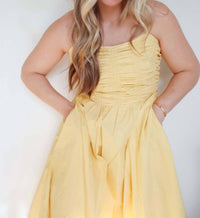 Flying Tomato - Demi Smocked Bodice Midi Dress