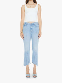 Mother - The Insider Crop Pointy Fray Jeans