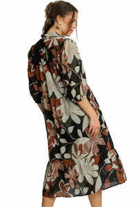Ulla Johnson - Floral Abstract Print Dress