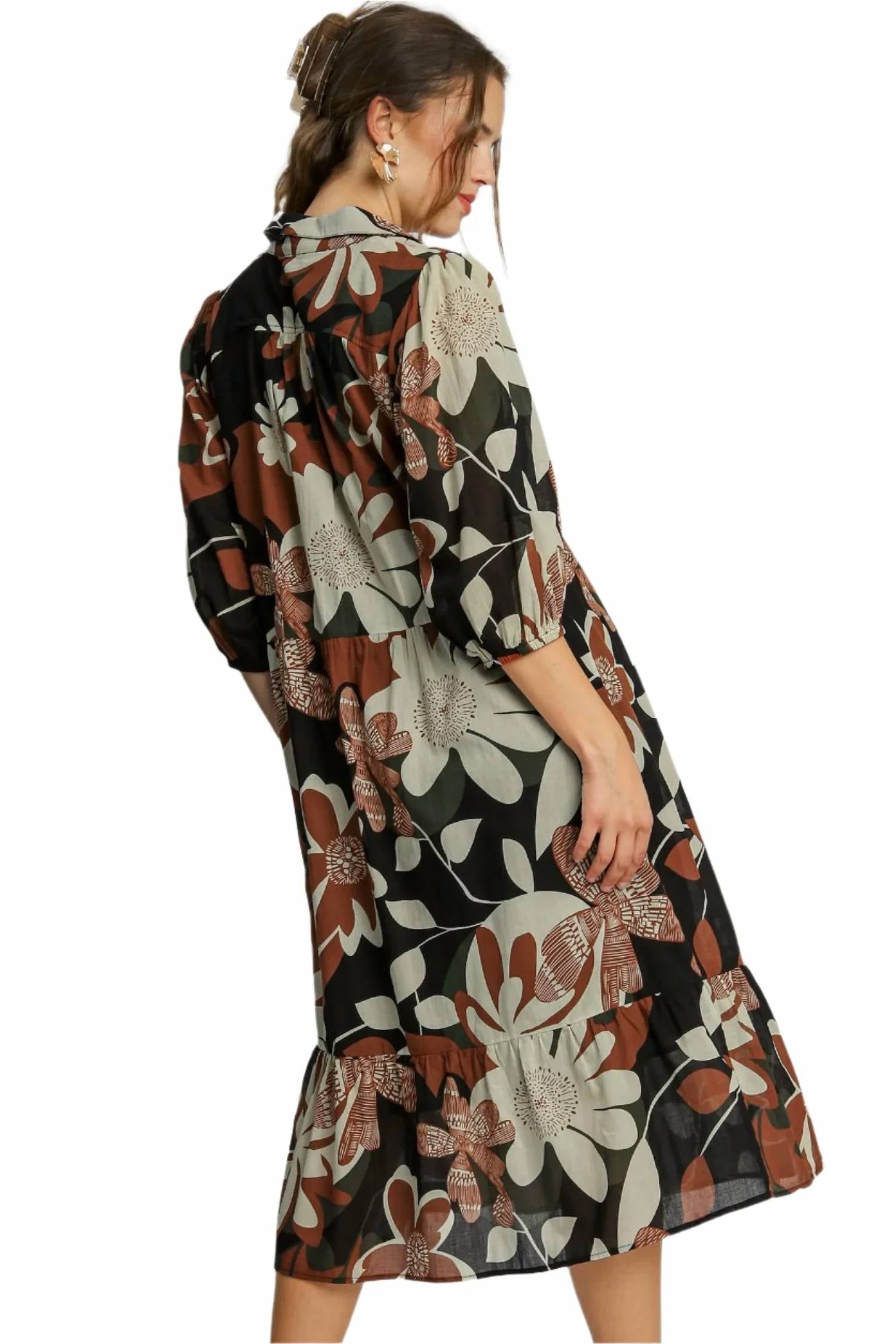 Ulla Johnson - Floral Abstract Print Dress