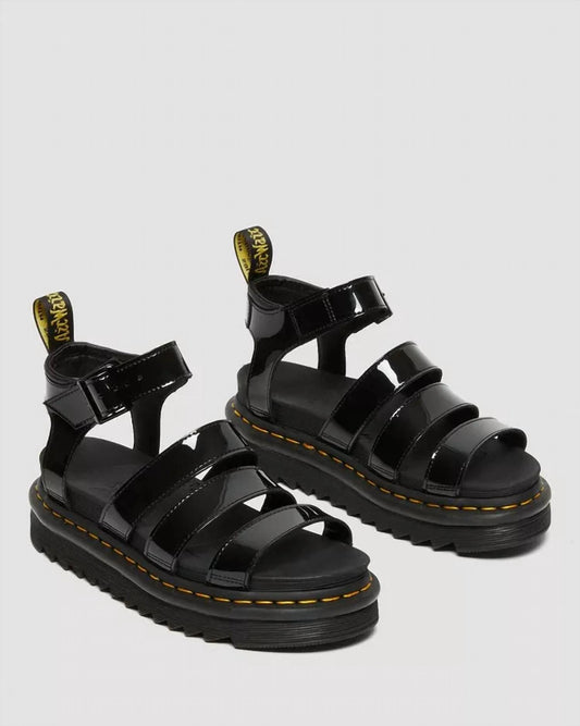 Dr. Martens - Blaire Patent Leather Strap Sandals