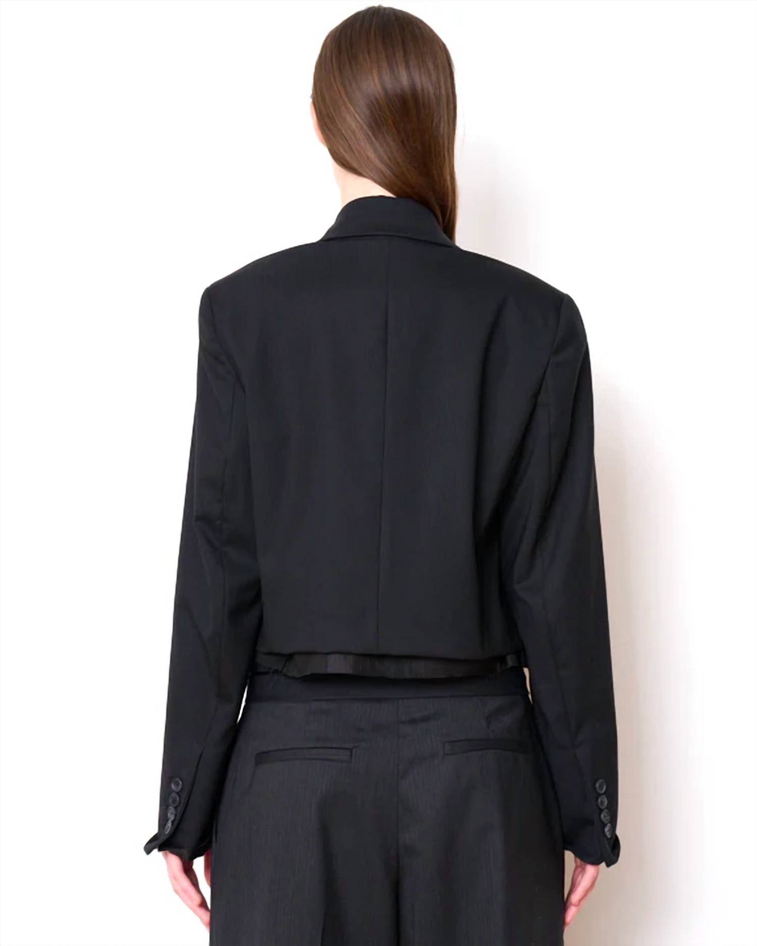 We-Ar4 - Cocktail Cropped Blazer