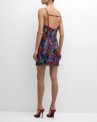Sleeveless Sequin Mini Dress