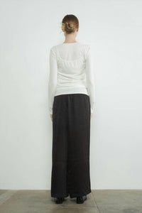 Aaron & Amber - Crinkle Satin Pants