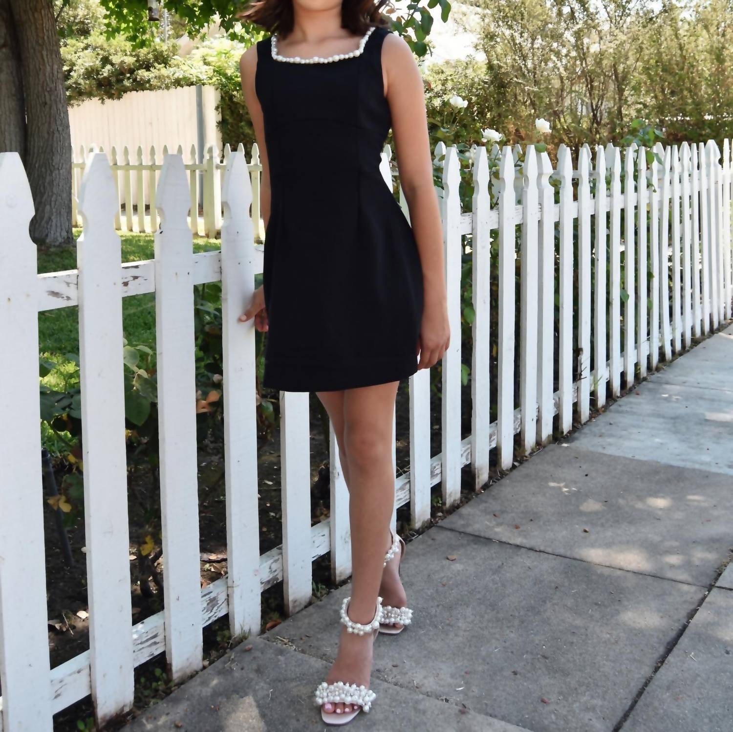 Katie J Nyc - Faith Back Embellished Couture Dress