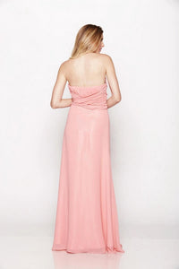 Milano Formals - Serenity Drape Strapless Gown