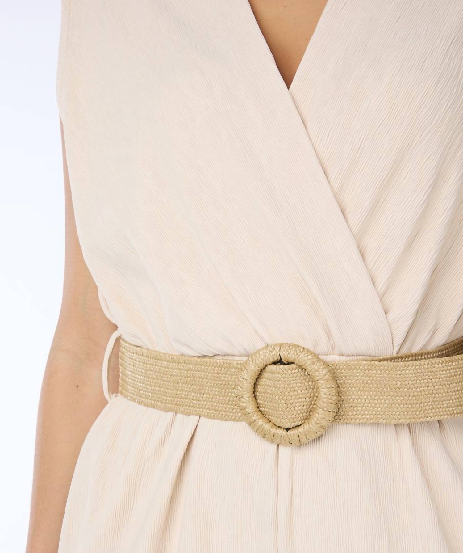 Esqualo - Johana Fancy Crinkle Jumpsuit