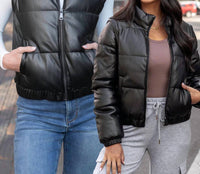 Grace And Lace - Faux Leather Jacket