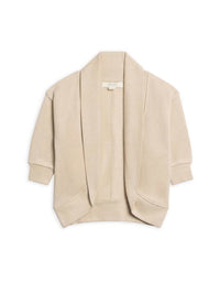 Colored Organics - Girl's Finola Fleece Cocoon Cardigan