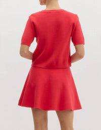 Entro - Lucy Short Sleeve Sweater