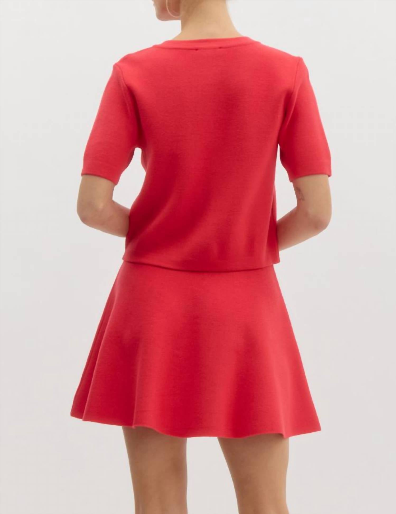 Entro - Lucy Short Sleeve Sweater
