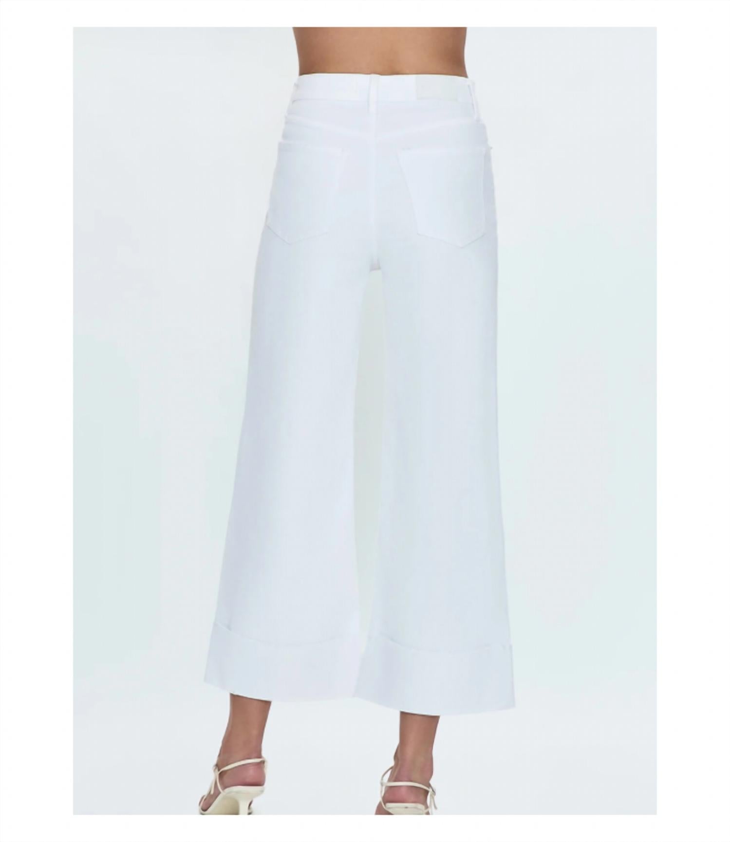 Pistola - Lana Crop Cuffed High Rise Jeans