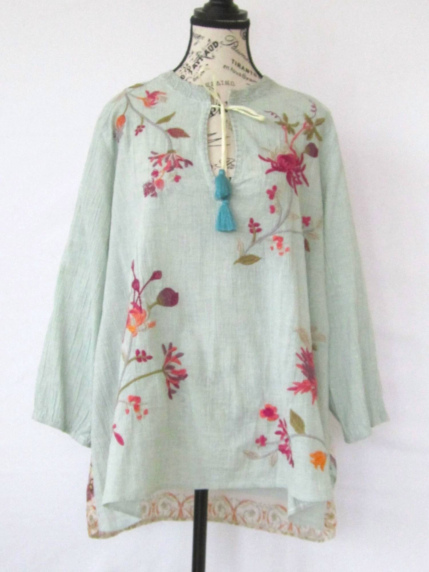 Johnny Was - Viviana Effortless Scarf Blouse