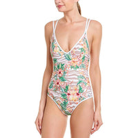 L*SPACE Dakota One Piece in aloha floral - women's swimwear
