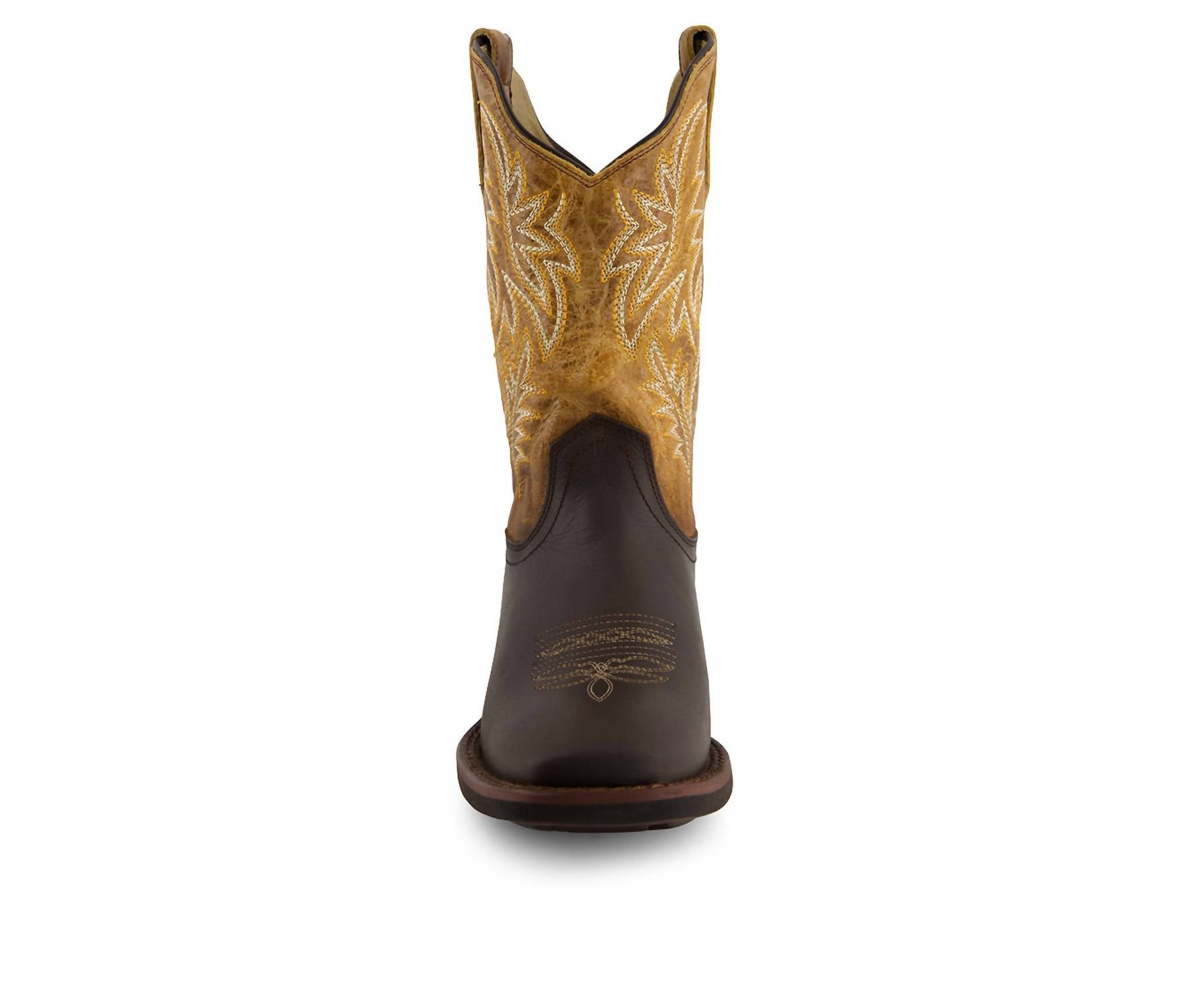 Forastero - Men's Bicolor Leather Cowboy Boots