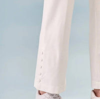 Insight - Side Snap Solid Scuba Pant