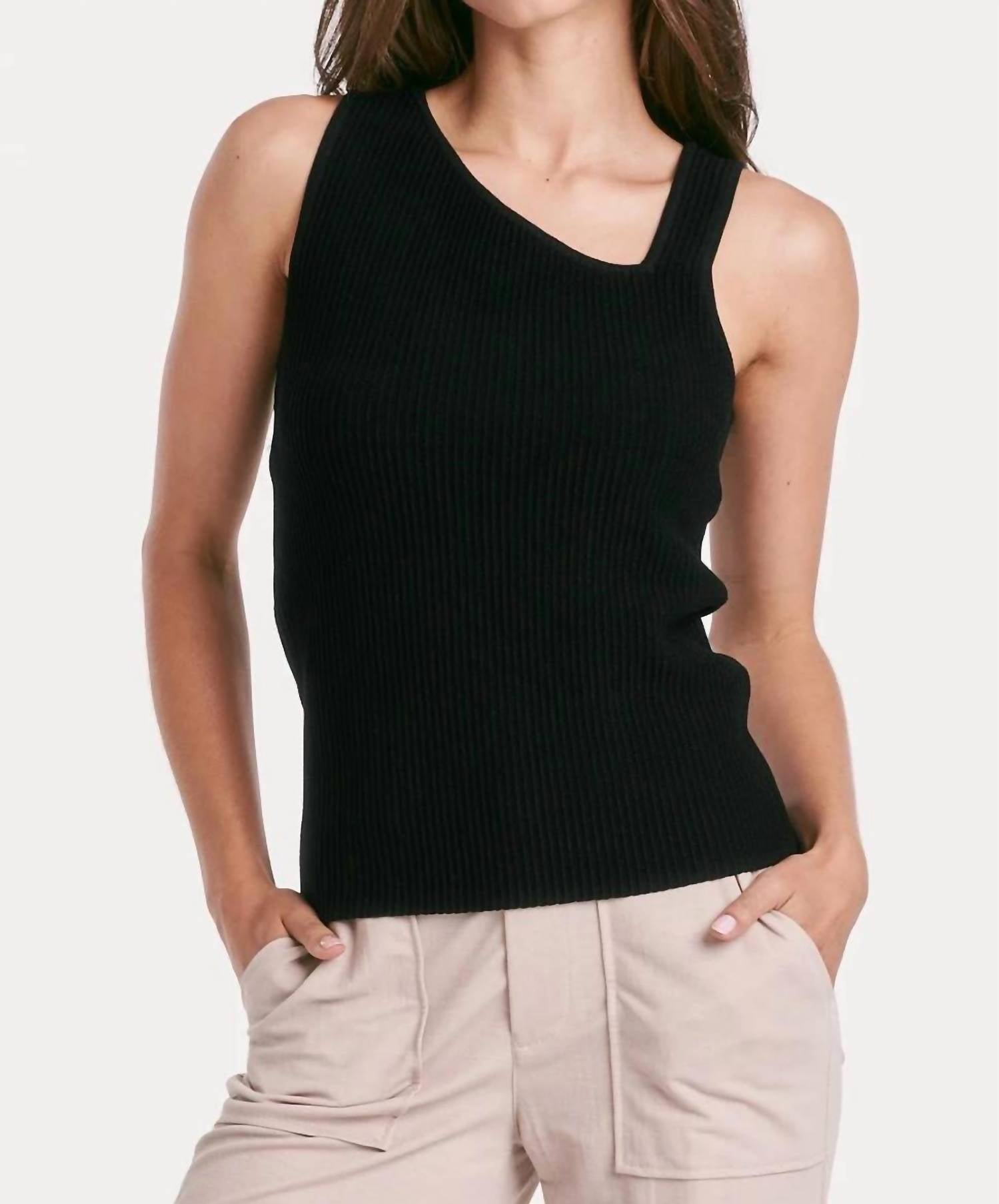 Another Love - Charlie Cut Out Rib Tank